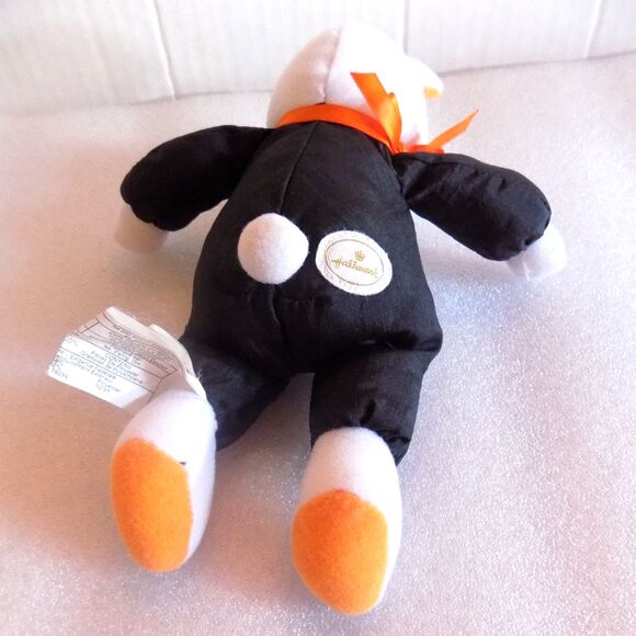 Hallmark Skeleton Bear Plush Little Brandon Bear MISSING TAGS Vtg Halloween Y2K - Picture 4 of 5